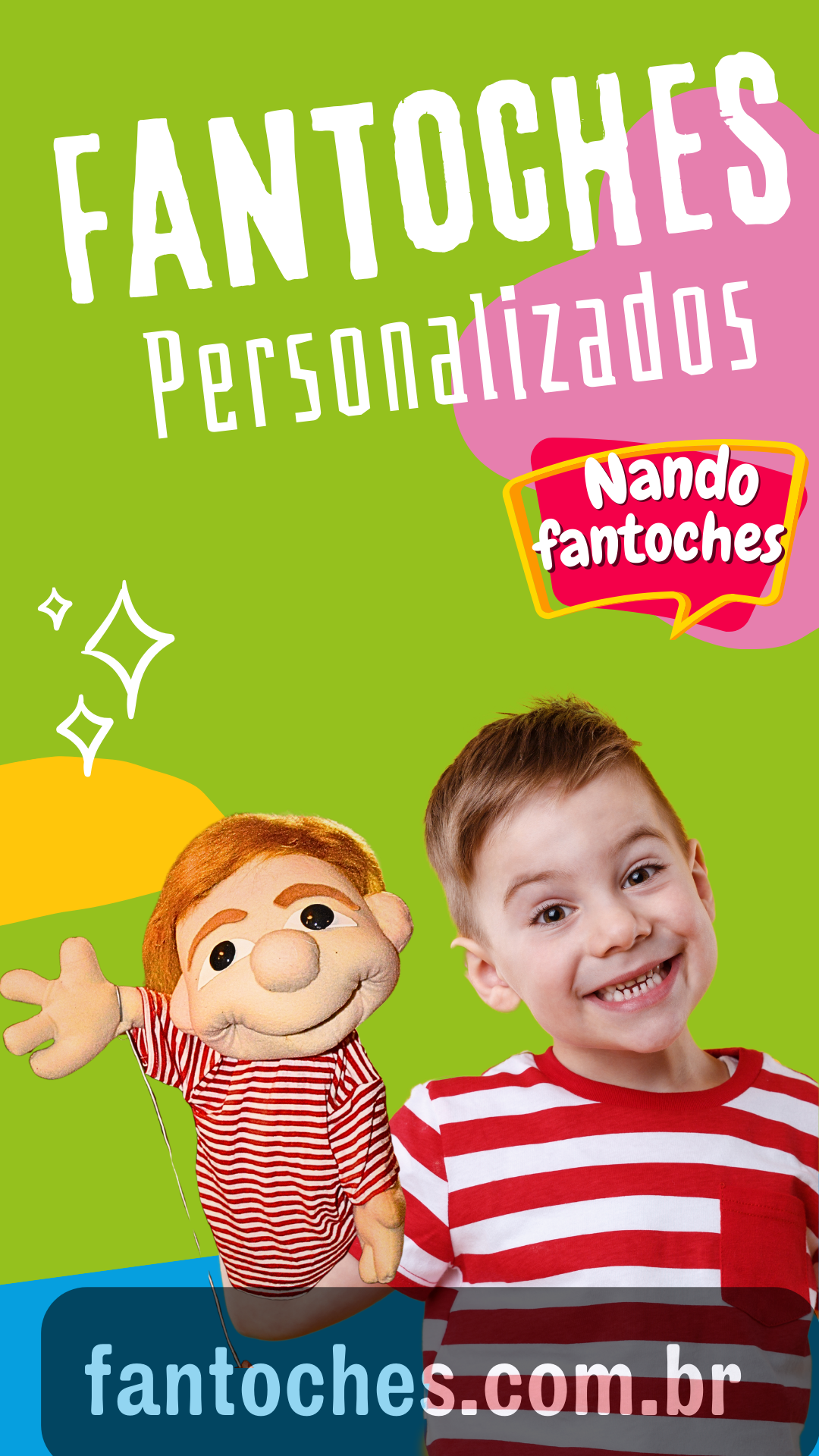 tio nando fantoches personalizados